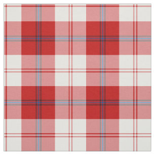 Clan Cunningham Dress Tartan Red Pset Stof