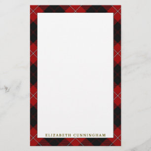 Clan Cunningham Tartan Briefpapier