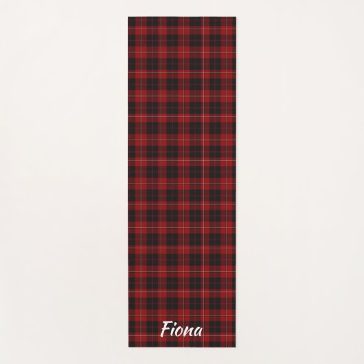 Clan Cunningham Tartan Pset op persoonlijke titel Yogamat (Voorkant)