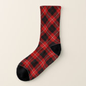 Clan Cunningham Tartan Rouge et noir Plaid (Gauche - extérieur)