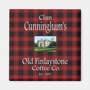 Clan Cunningham's Old Finlaystone Coffee Co. Magneet