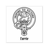 Clan Currie Lion Crest Zelfinkkend stempel (Design)