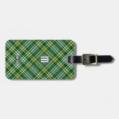 Clan Currie Tartan Bagagelabel (Voorkant horizontaal)