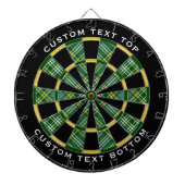Clan Currie Tartan Dartbord (Voorkant)