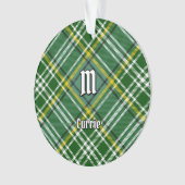 Clan Currie Tartan Ornament (voorkant)