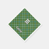 Clan Currie Tartan Servet (Hoek)
