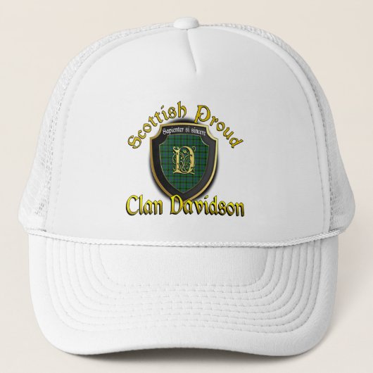 Clan Davidson Casquette de dynastie écossaise (Devant)