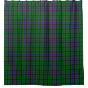 Clan Davidson Classic Scottish Tartan Douchegordijn