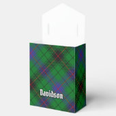 Clan Davidson Crest over Tartan Bedankdoosjes (Geopend)