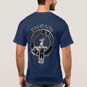 Clan Davidson Crest T-Shirt (Achterkant)