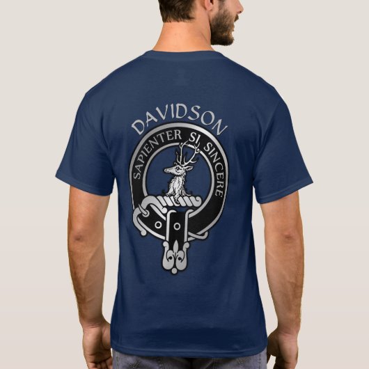 Clan Davidson Crest T-Shirt (Dos)