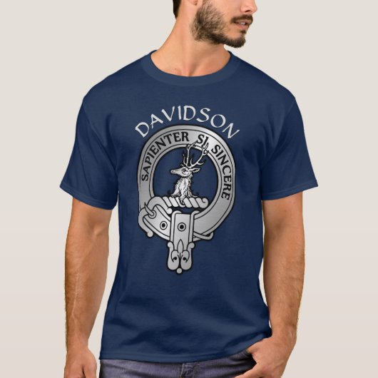 Clan Davidson Crest T-shirt (Voorkant)
