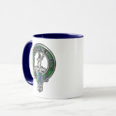 Clan Davidson Crest & Tartan Mug (Devant gauche)
