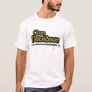 Clan Davidson geïnspireerde Schotse T-shirt