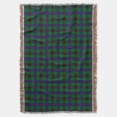 Clan Davidson Tartan Deken (Voorkant Verticaal)