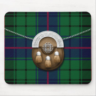 Clan Davidson Tartan en Sporran Muismat