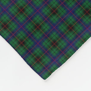 Clan Davidson Tartan Fleece Deken