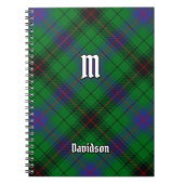 Clan Davidson Tartan Notitieboek (Voorkant)