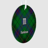 Clan Davidson Tartan Ornament (voorkant)