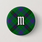 Clan Davidson Tartan Ronde Button 5,7 Cm (Voorkant)