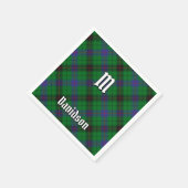 Clan Davidson Tartan Servet (Hoek)