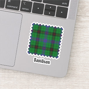 Clan Davidson Tartan Sticker