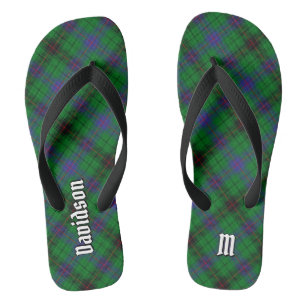 Clan Davidson Tartan Teenslippers