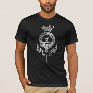 Clan Davidson Thistle Crest T-shirt