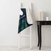 Clan de vacances Plaid Blackwatch Tartan (En situation)