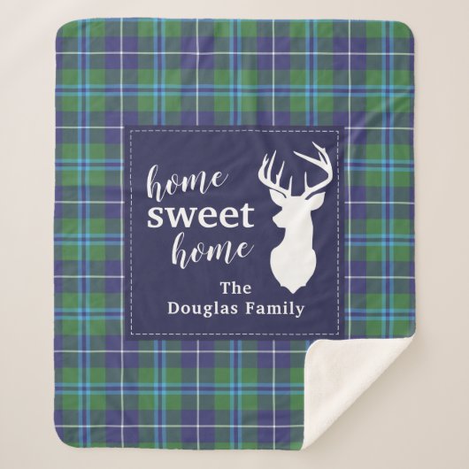 Clan de vacances Tartan personnalisé Douglas Plaid (Devant)