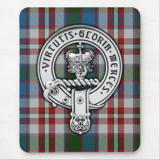 Clan Donnachaidh (Robertson) Crest & Dress Tartan Muismat