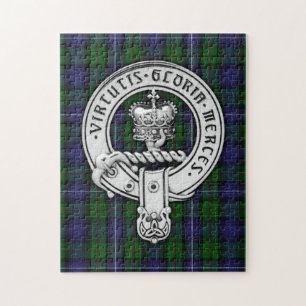 Clan Donnachaidh (Robertson) Crest /Hunting Tartan Legpuzzel