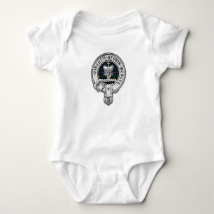 Clan Donnachaidh (Robertson) Crest /Hunting Tartan Romper