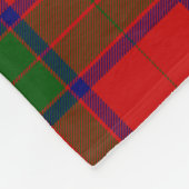 Clan Donnachaidh (Robertson) Crest & Tartan Fleece Deken (Hoek)