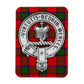Clan Donnachaidh (Robertson) Crest & Tartan Magneet (Verticaal)