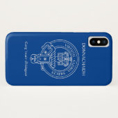 Clan Donnachaidh (Robertson) Crest & War Cry Case-Mate iPhone Case (Achterkant (horizontaal))