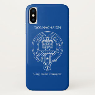 Clan Donnachaidh (Robertson) Crest & War Cry iPhone X Hoesje
