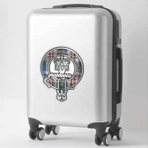 Clan Donnachaidh (Robertson) Jurk Tartan Crest Sticker