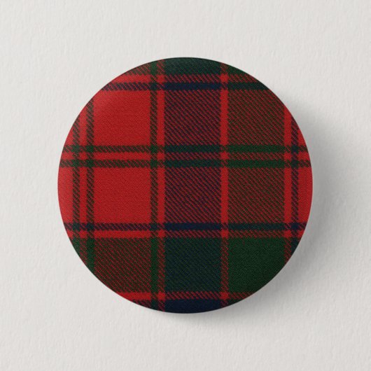 Clan Donnachaidh Tartan Button (Voorkant)