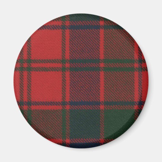 Clan Donnachaidh Tartan Magnet (Devant)