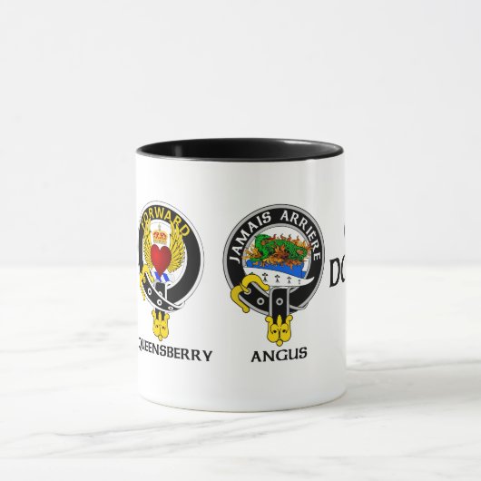 Clan Douglas 3 Crest Mug (Centre)