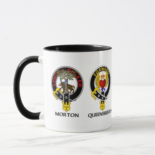 Clan Douglas 3 Crest Mug (Gauche)