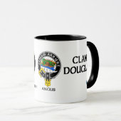 Clan Douglas 3 Crest Mug (Devant droit)