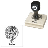 Clan Douglas Crest Rubber Stamp Rubberstempel (Gestempeld)