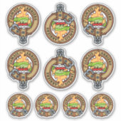Clan Douglas Crest Sticker Set (Voorkant)