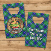 Clan Douglas Crest sur Tartan