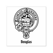 Clan Douglas Crest Zelfinktende Stempel (Design)