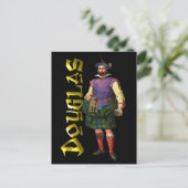 Clan Douglas Hooglandendroom Briefkaart (Staand voorkant)
