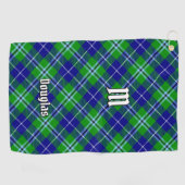 Clan Douglas Tartan Golfhanddoek (Horizontaal)