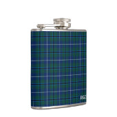 Clan Douglas Tartan Monogram Heupfles (Rechts)